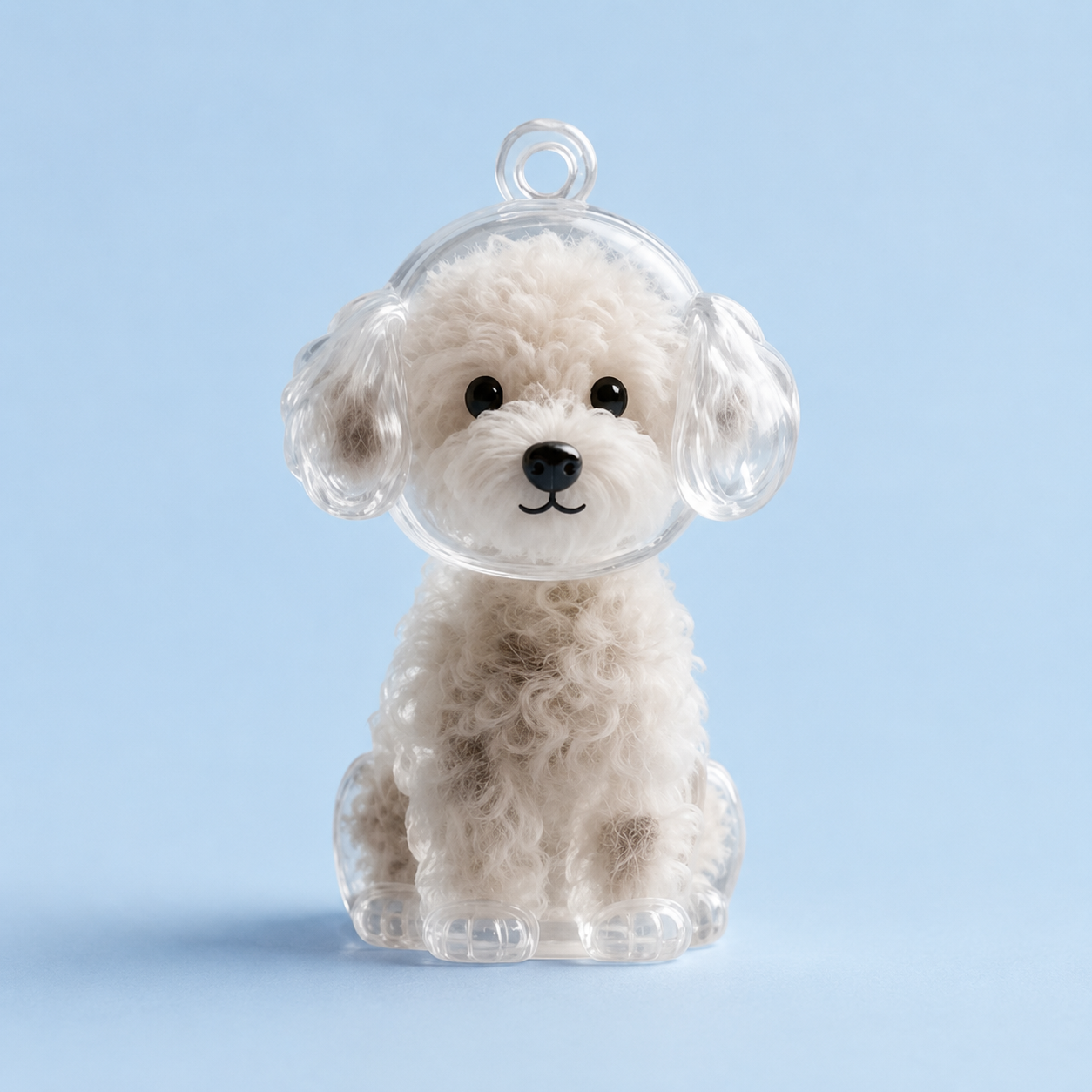 Pet Hair Keychain
