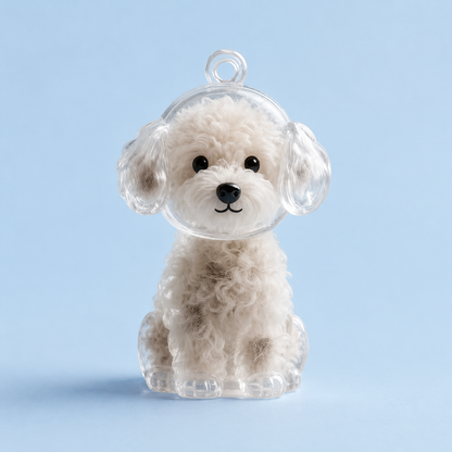 Pet Hair Keychain