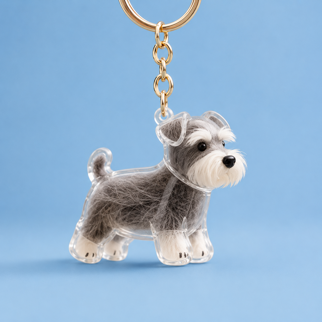 Pet Hair Keychain