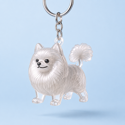 Pet Hair Keychain