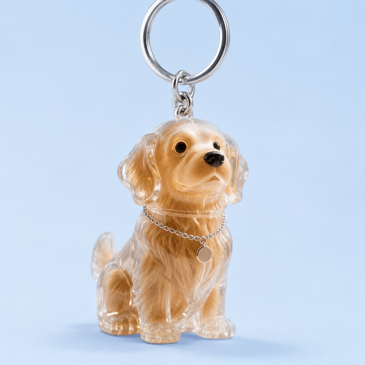 Pet Hair Keychain
